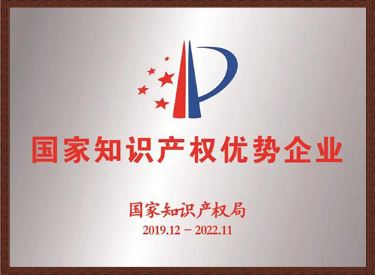 國家知識產權優(yōu)勢企業(yè)